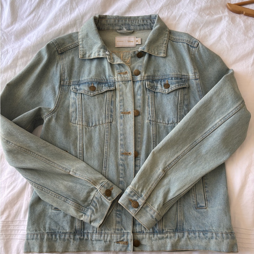 MINKPINK x Disney denim jacket. Beauty and the beast. Rare - Picture 6 of 6